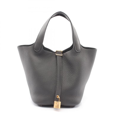 エルメス HERMES ピコタンロックPM ヴェールマングローブ ハンドバッグ バッグ トリヨンクレマンス トリヨンクレマンス K刻印(2025年製造) レディース グリーン系 【中古】