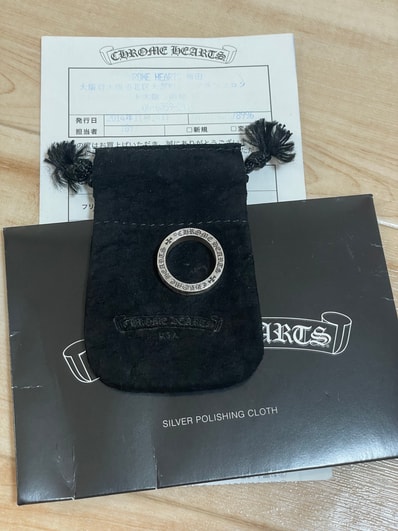 Chrome Hearts Spacer Ring 6mm Dagger Plus "Silver"