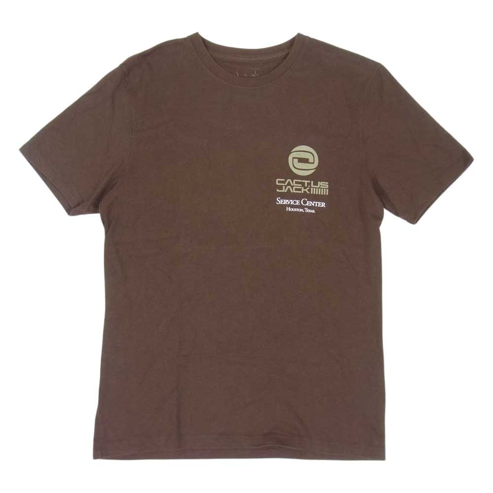 NIKE ナイキ Tシャツ 21SS DM1286-259 x Travis Scott トラヴィススコット CACTUSJACK カクタスジャック Short-Sleeve Tee 半袖 Tシャツ ブラウン系 M【中古】