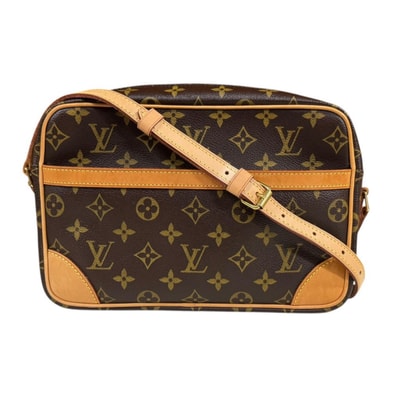 ルイヴィトン トロカデロ27 モノグラム ショルダーバッグ モノグラムキャンバス M51274 ブラウン レディース LOUIS VUITTON 中古