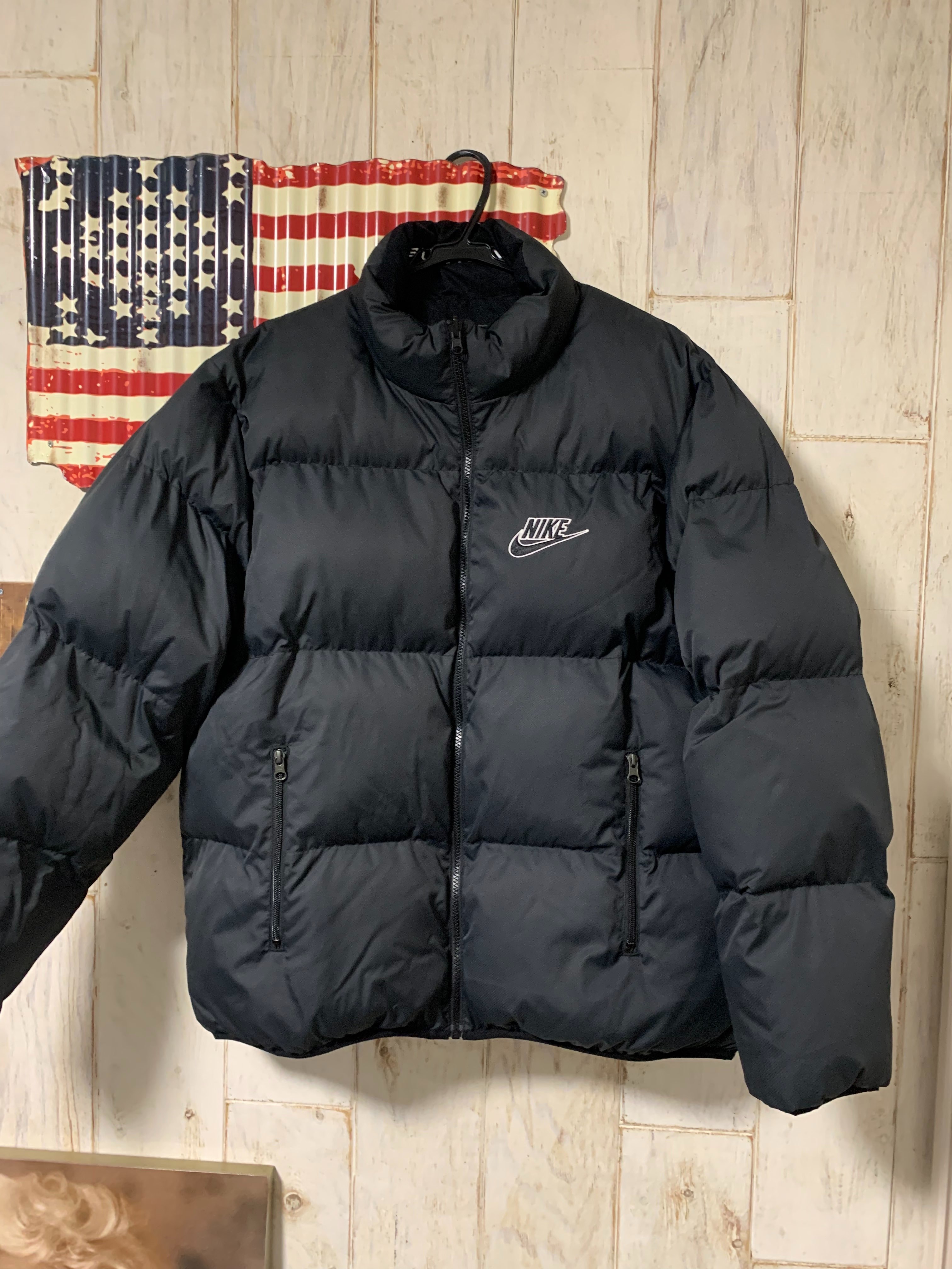 Supreme / Nike® Reversible Puffy Jacket "Black"