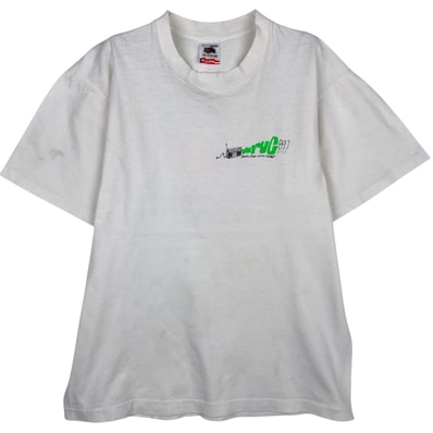 古着 90年代 フルーツオブザルーム FRUIT OF THE LOOM WRUC 89.7 FM Radio Free Union College カレッジTシャツ USA製 メンズL相当 ヴィンテージ/eaa638245