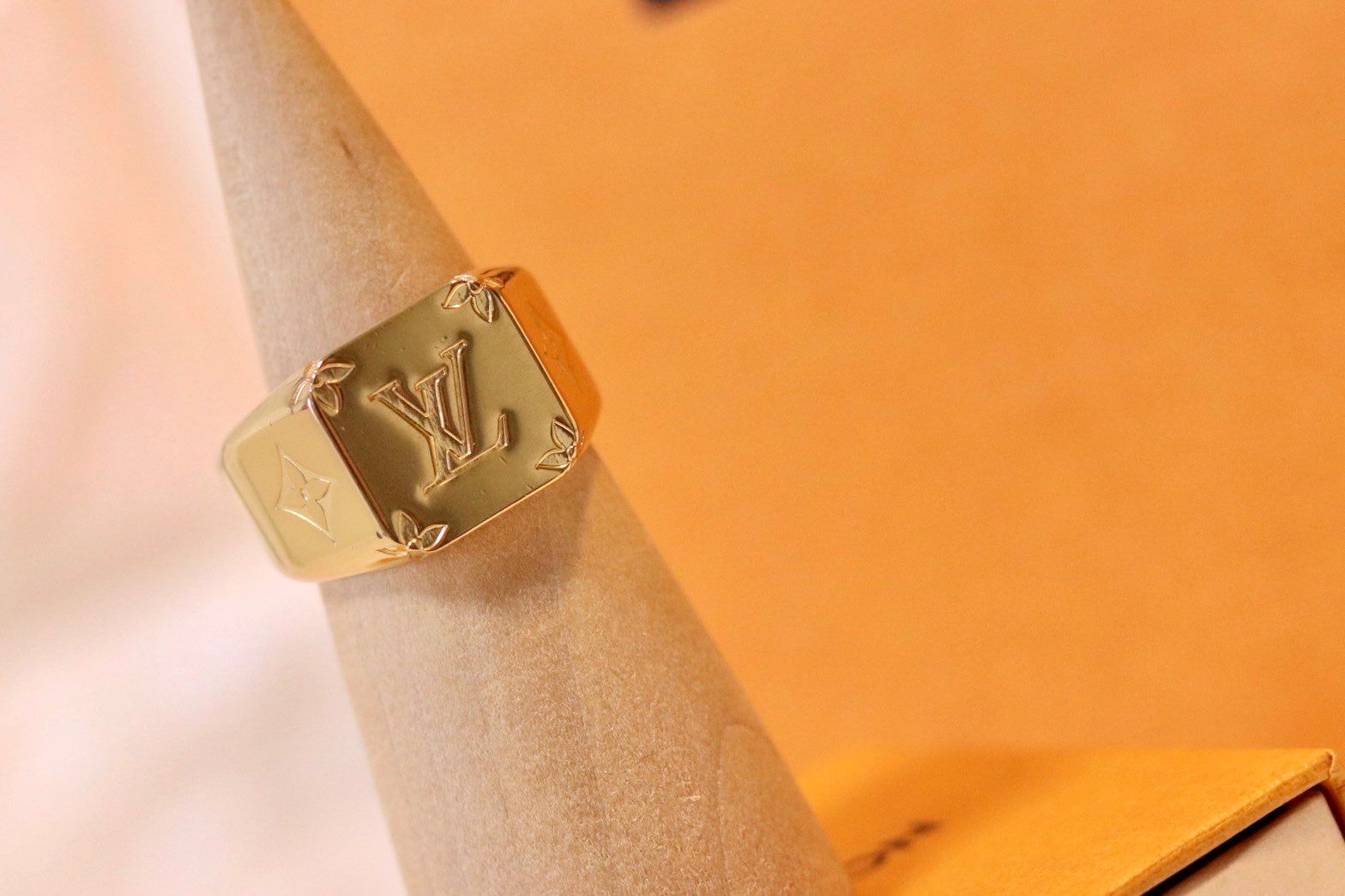 Louis Vuitton Monogram Signet Ring