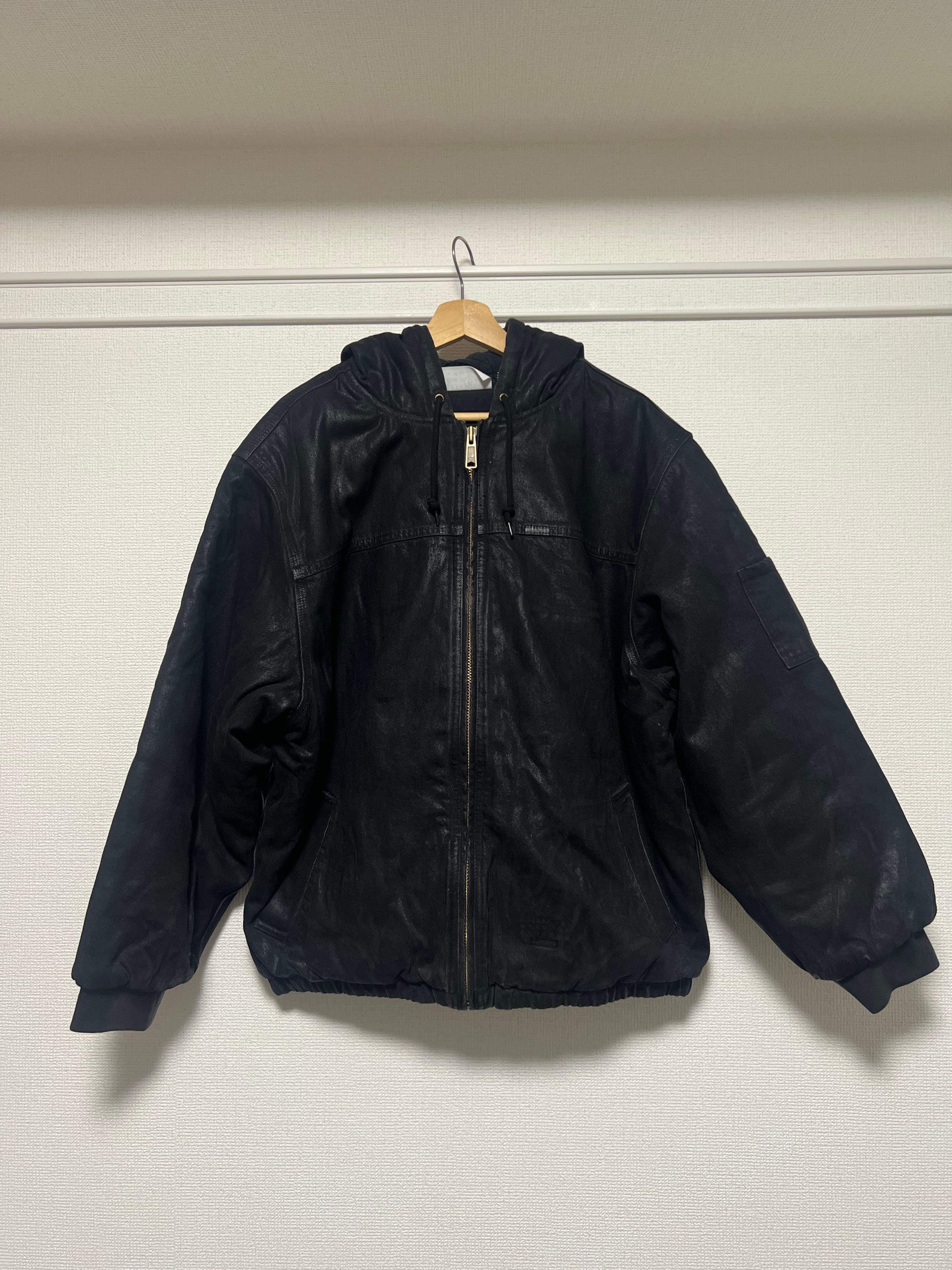 Supreme x MM6 Maison Margiela Foil Hooded Work Jacket "Black"