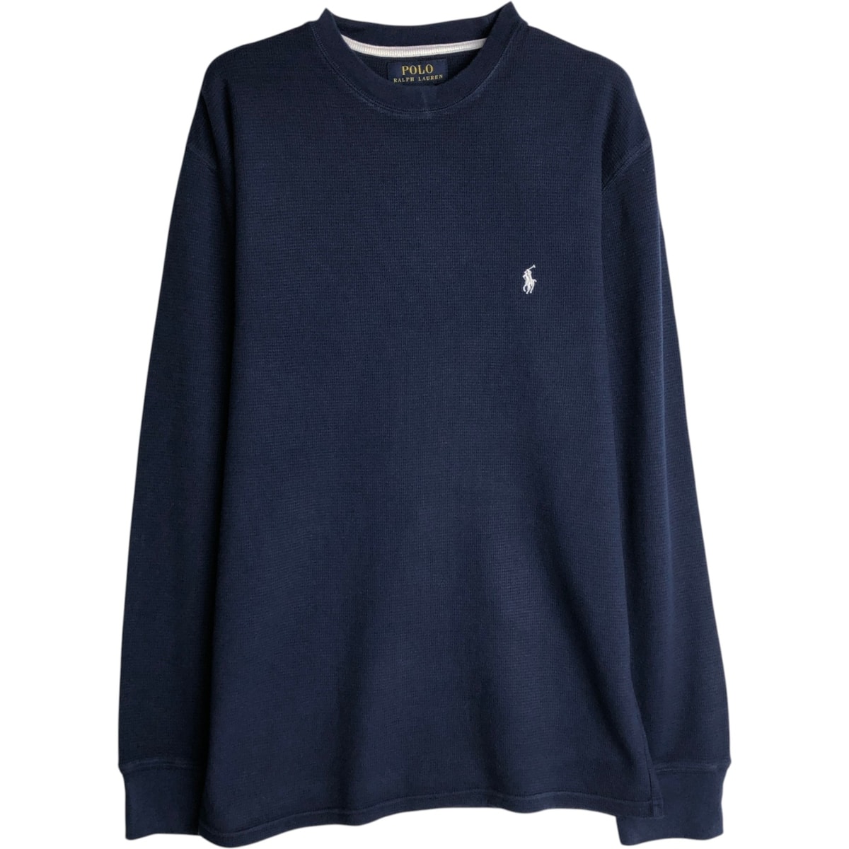 古着 ラルフローレン Ralph Lauren POLO RALPH LAUREN サーマルロンT ワッフル メンズM相当/eaa628346