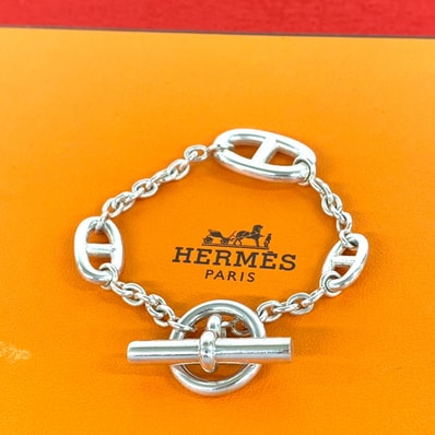 HERMES エルメス ファランドール ブレスレット シルバー925 ブレスレット シルバー
36358
