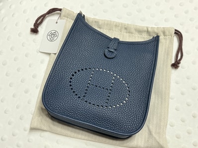 HERMES(エルメス)ミニエブリン TPM ネイビー系