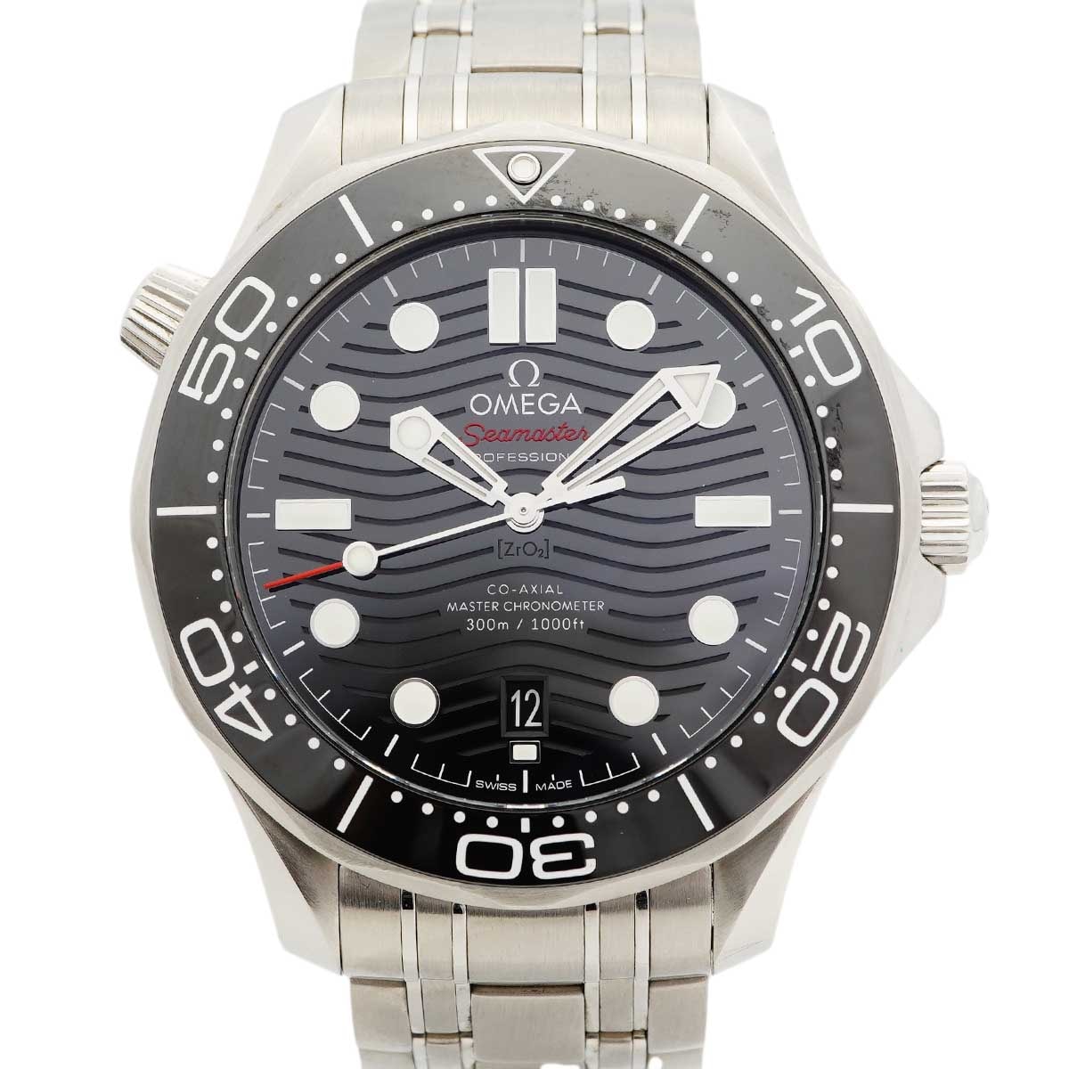 【6wdd0282】オメガ シーマスター 210.30.42.20.01.001 黒文字盤【中古】腕時計 メンズ
