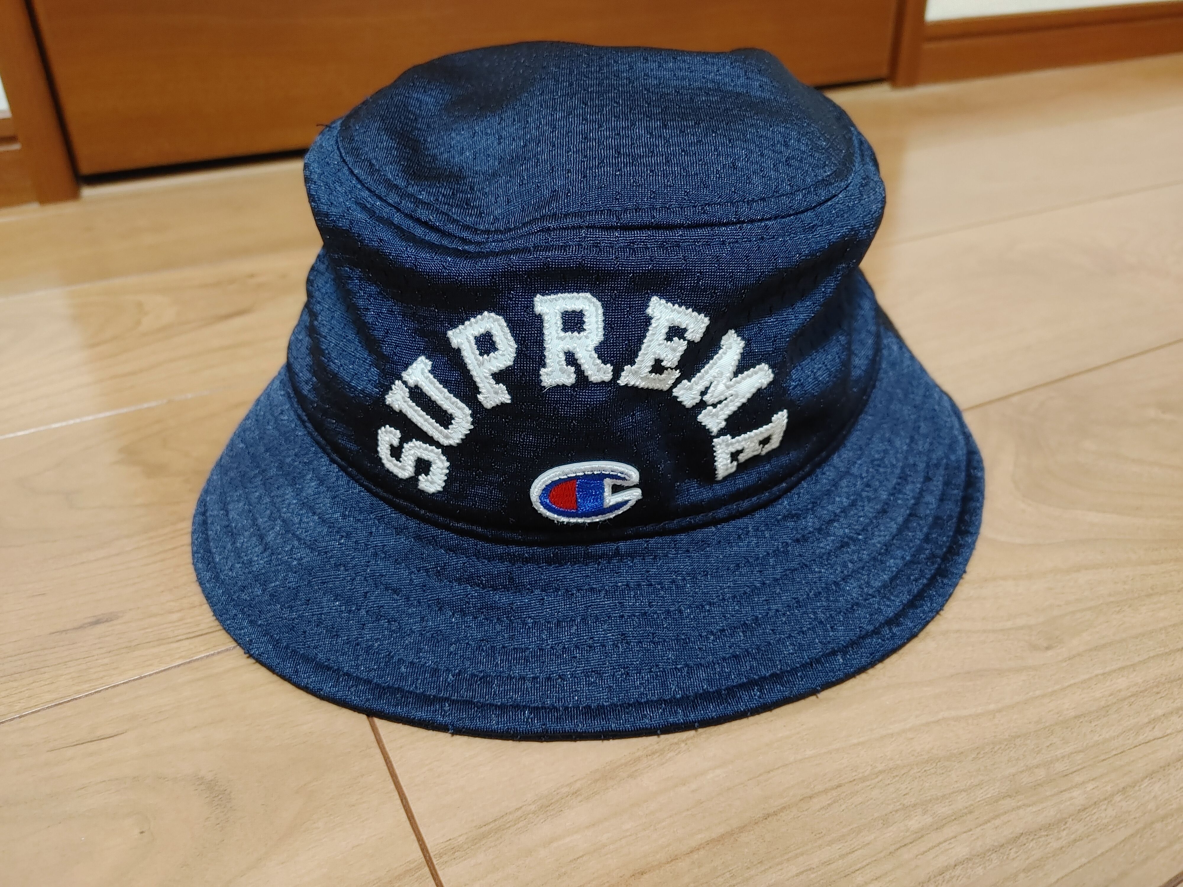Supreme x Champion Mesh Crusher "Navy"