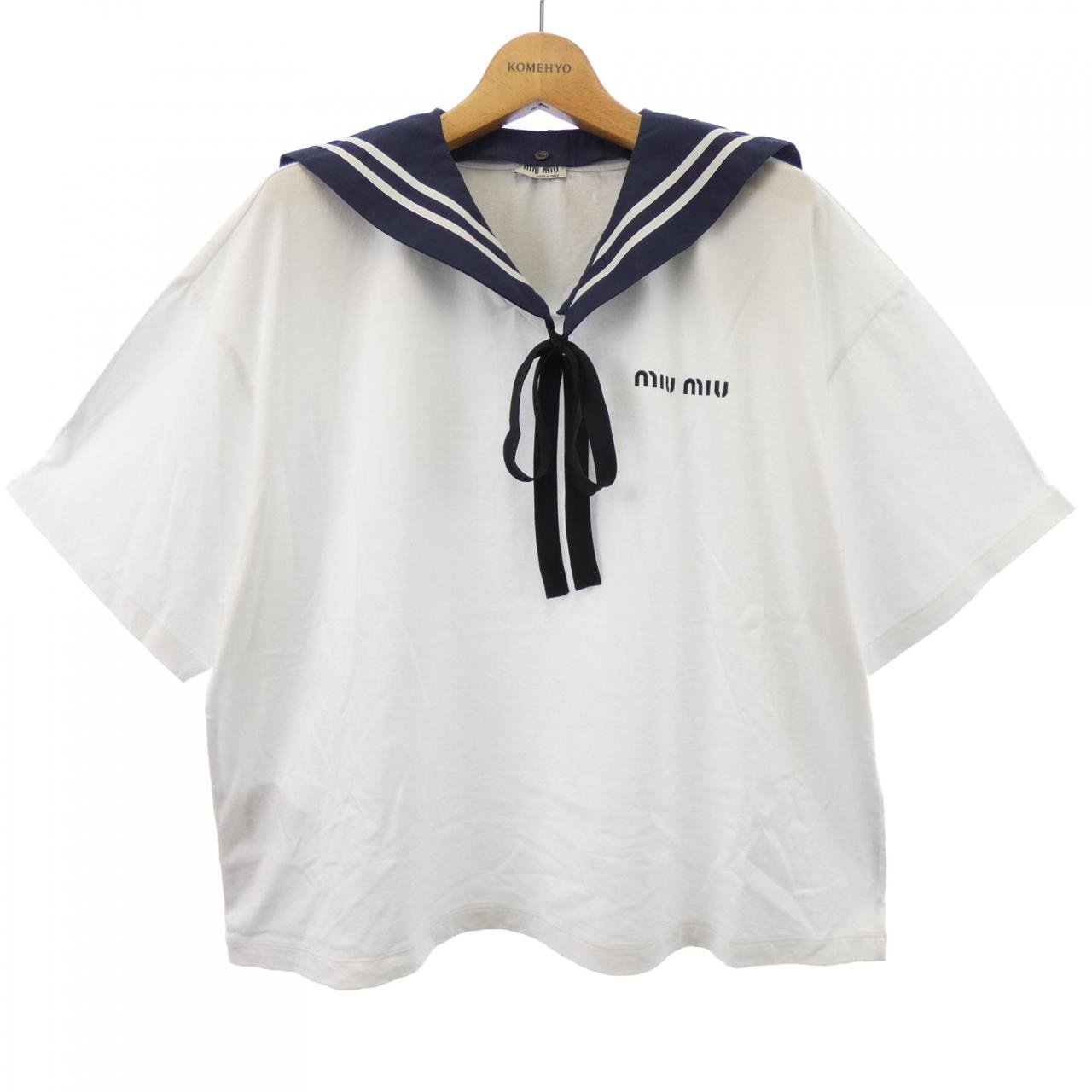ミュウミュウ MIU MIU MJN309 1ZFY Tシャツ