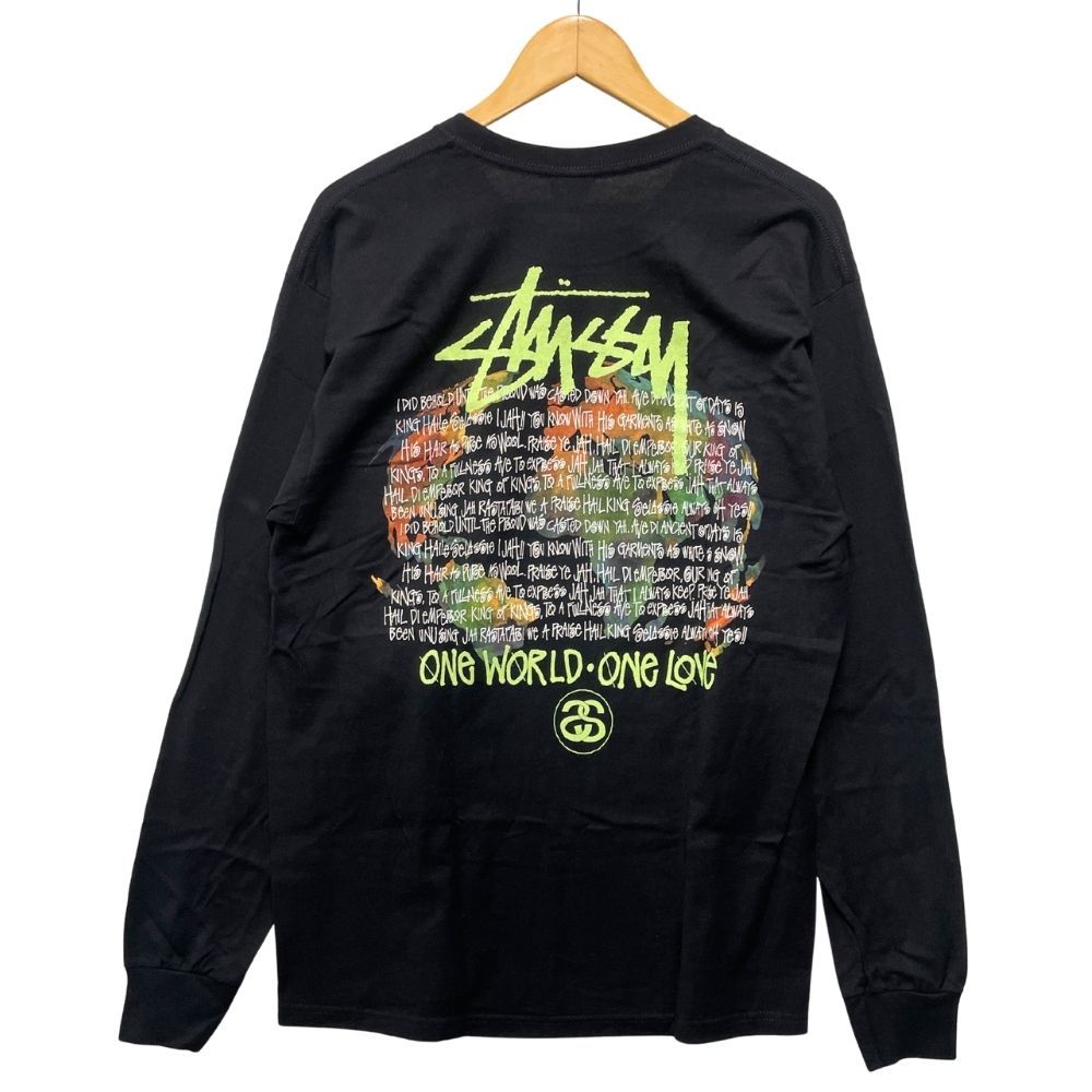 STUSSY  ステューシー ONE WORLD ONE LOVE LS TEE プリント 長袖Tシャツ  51462