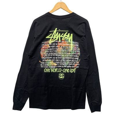 STUSSY ステューシー ONE WORLD ONE LOVE LS TEE プリント 長袖Tシャツ 51462