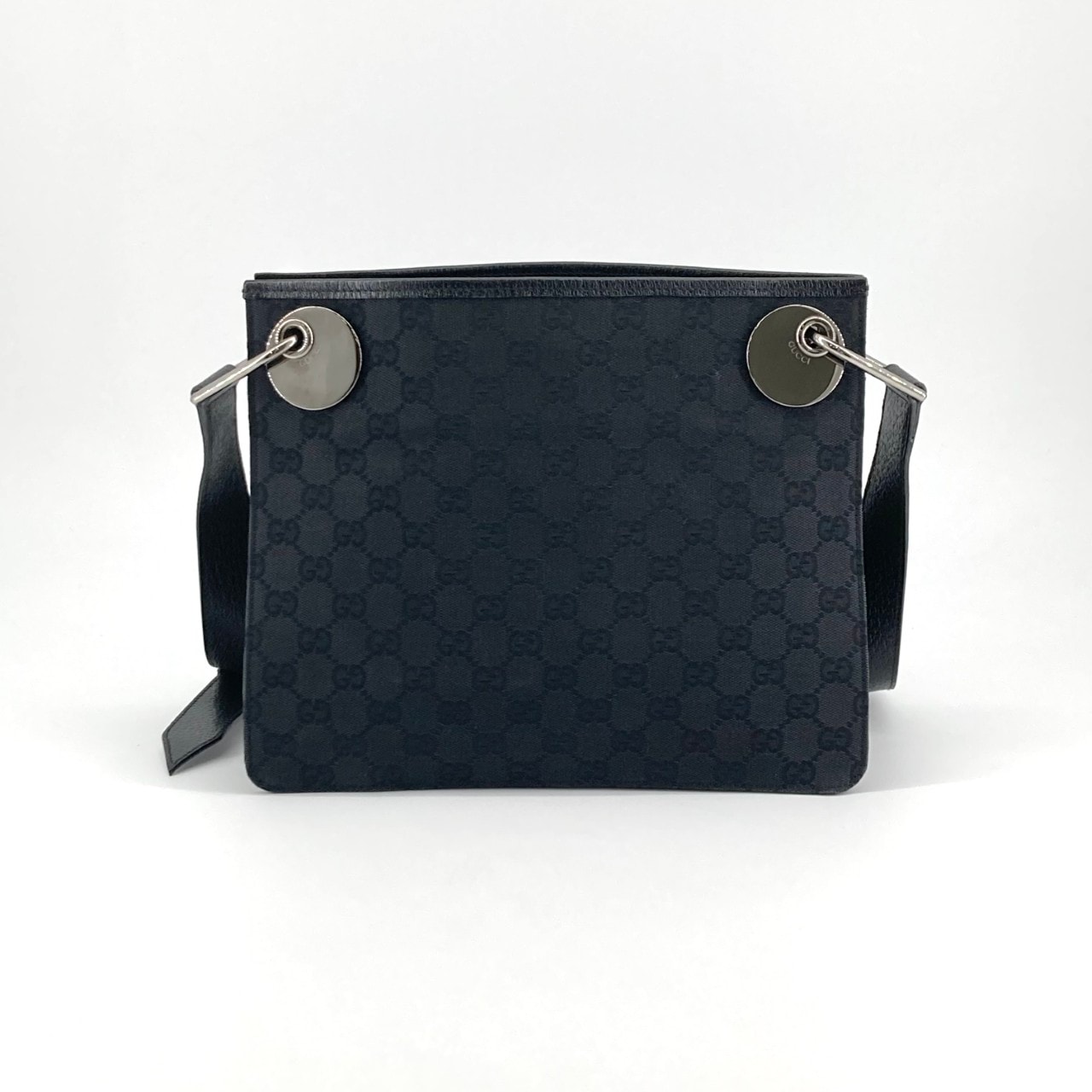 GUCCI(グッチ) GGキャンバス 120841 ショルダーバッグ ブラック