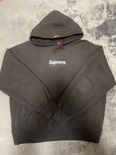 Supreme Box Logo Hooded Sweatshirt "Black" (23FW)