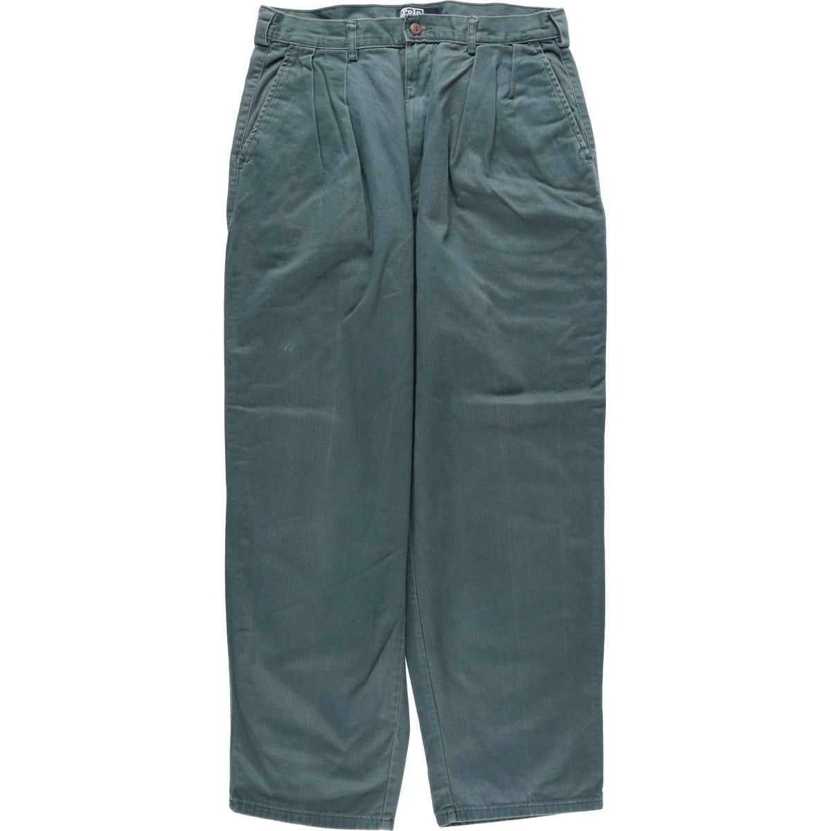 古着 ラルフローレン Ralph Lauren POLO by Ralph Lauren ツータック チノパンツ メンズw33相当/eaa630755