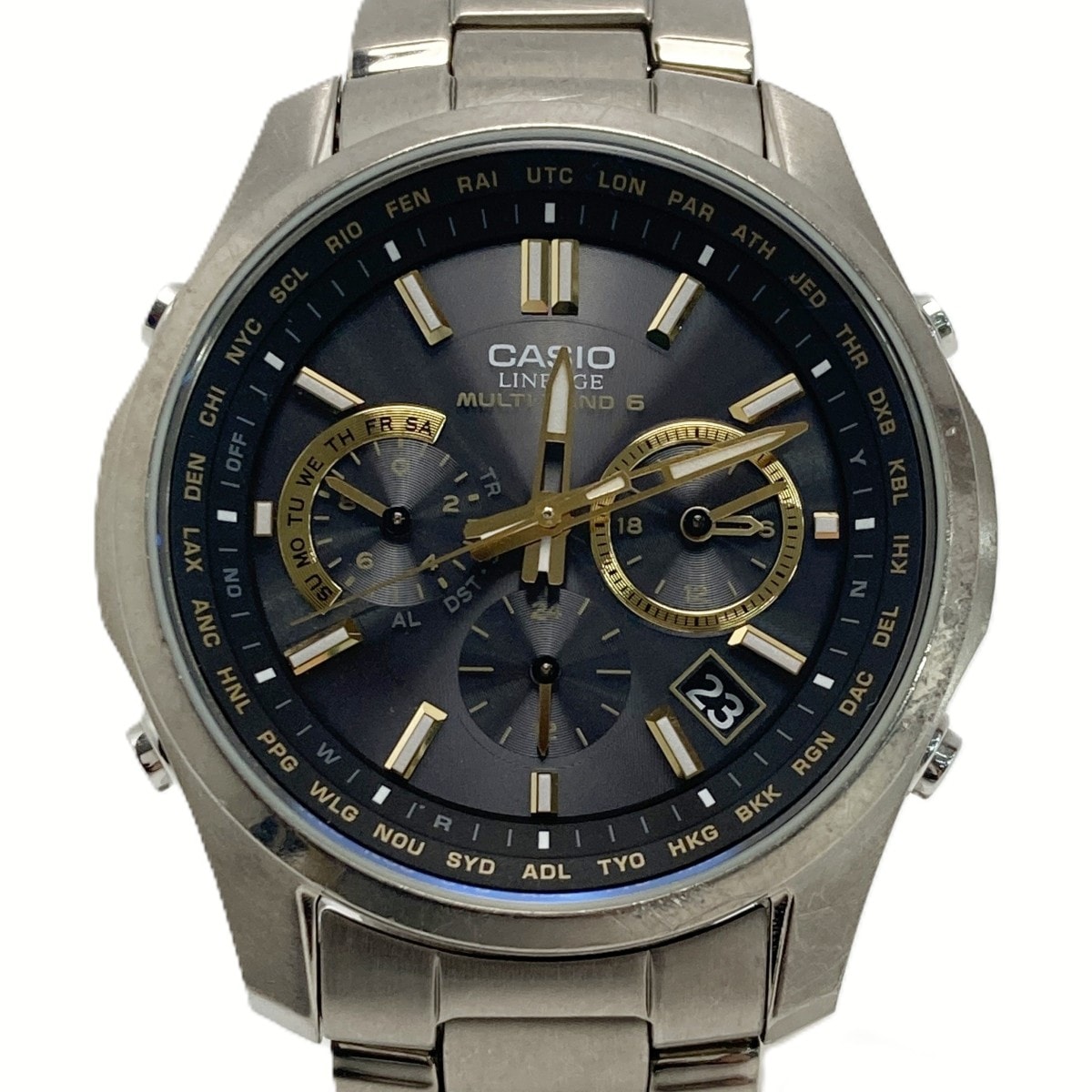 CASIO カシオ リニエージ LIW-M610TDS ブラック 電波ソーラー メンズ 腕時計 LINEAGE