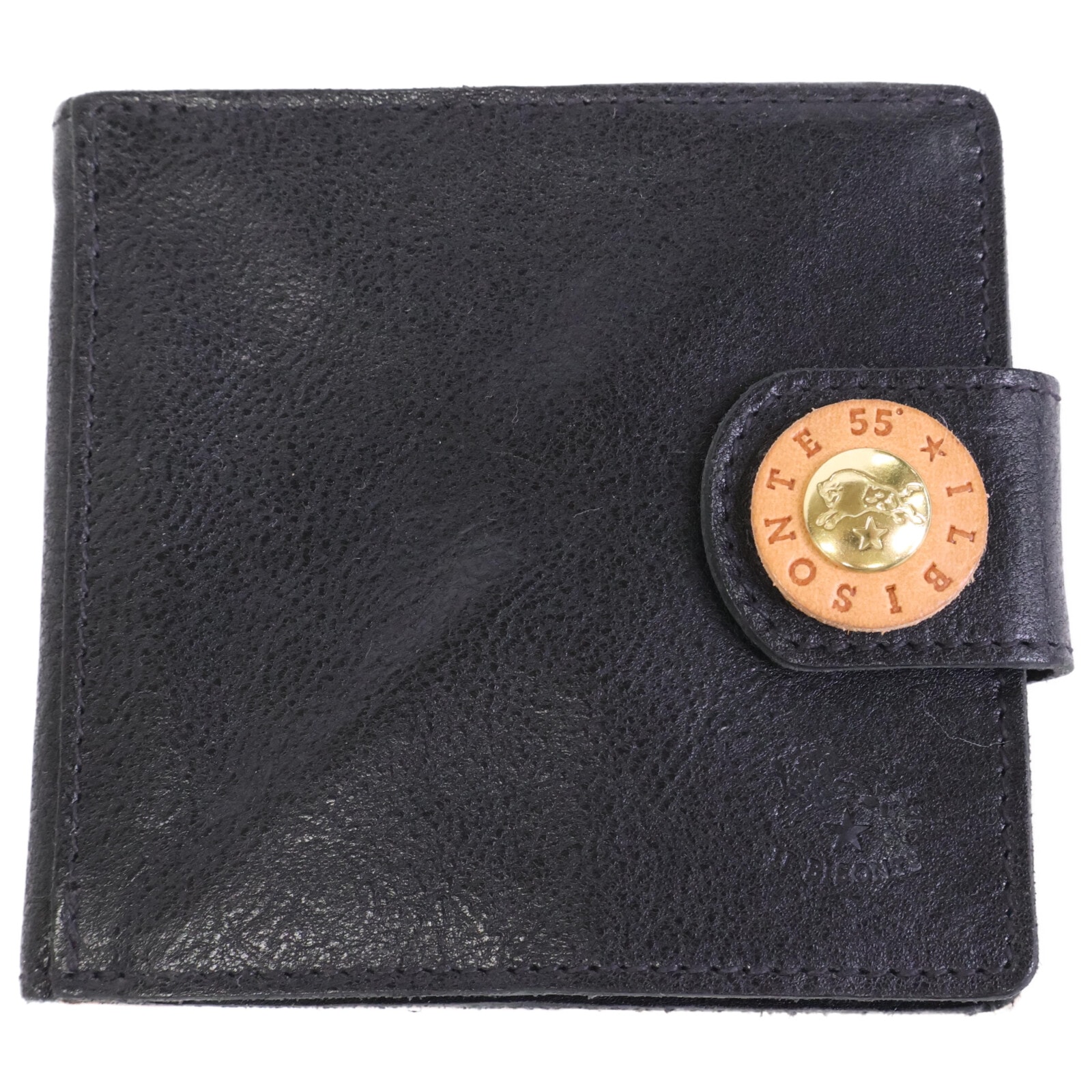 イルビゾンテ 【美品】2025 AUTUMN WINTER 54_1_54252310941 55th コンビボタンコレクション バイフォールド ウォレット