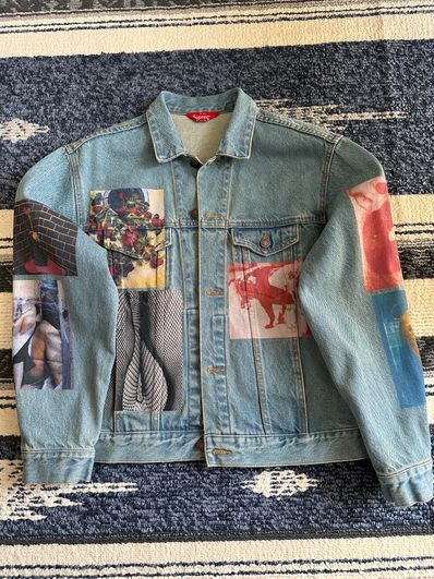 Supreme Daido Moriyama Denim Trucker Jacket "Blue"