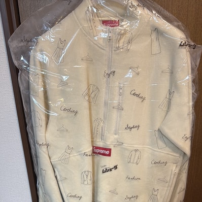 Supreme Polartec Half Zip Pullover "Natural"