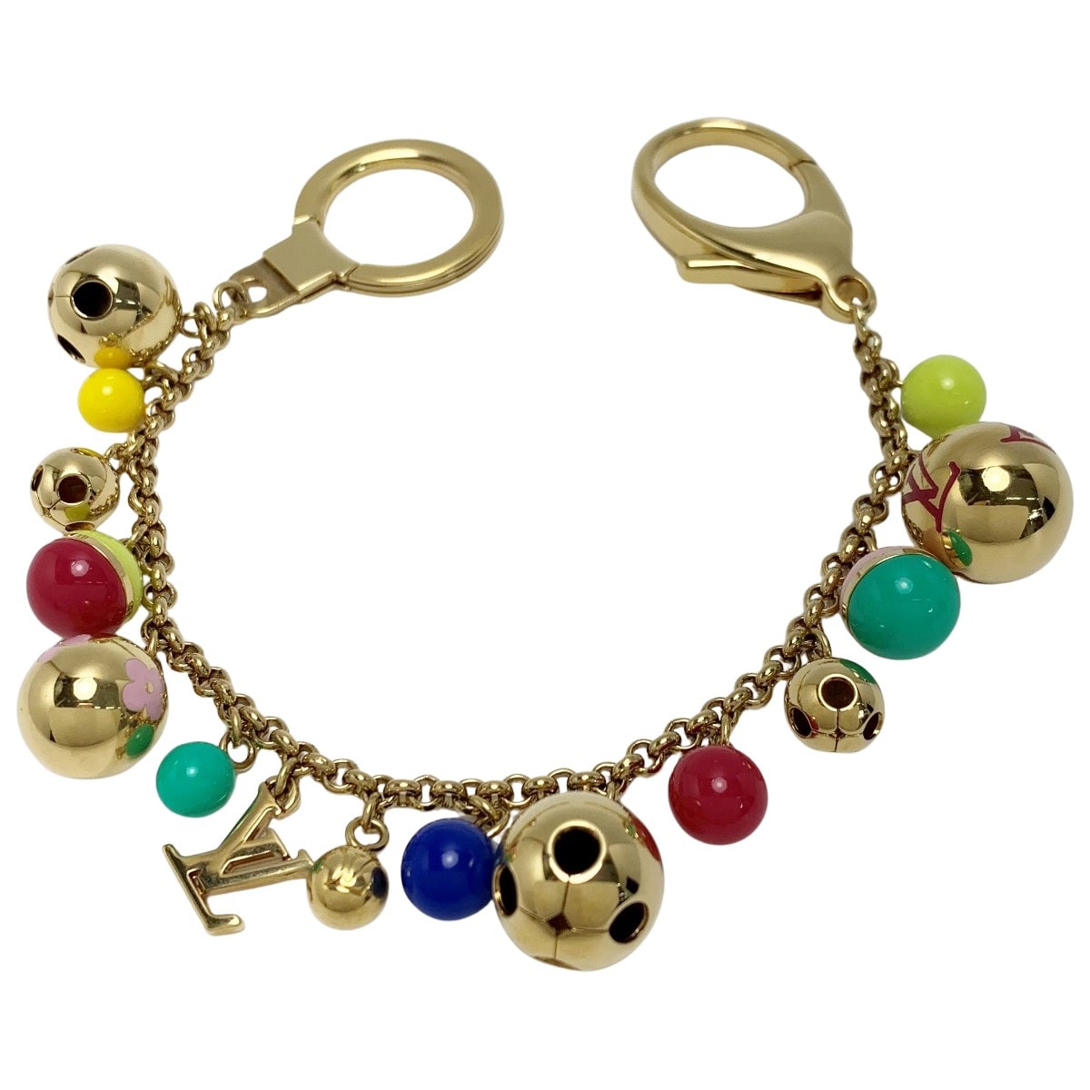 ☆☆LOUIS VUITTON ルイヴィトン ポルト クレ シェンヌ グルロ 鈴モチーフ M62226 キーホルダー チャーム