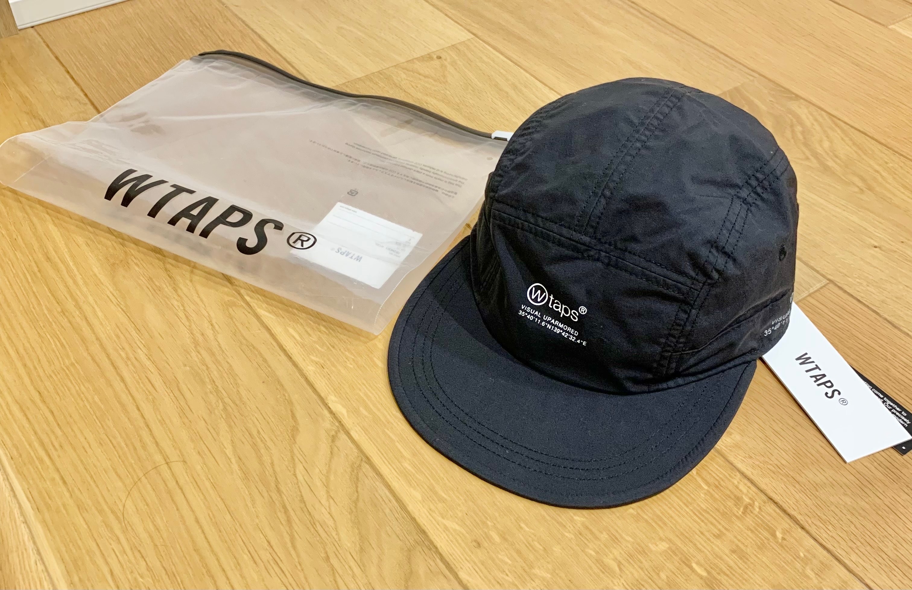 WTAPS T-7 / Cap / Nylon. Tussah. PERTEX "Black"