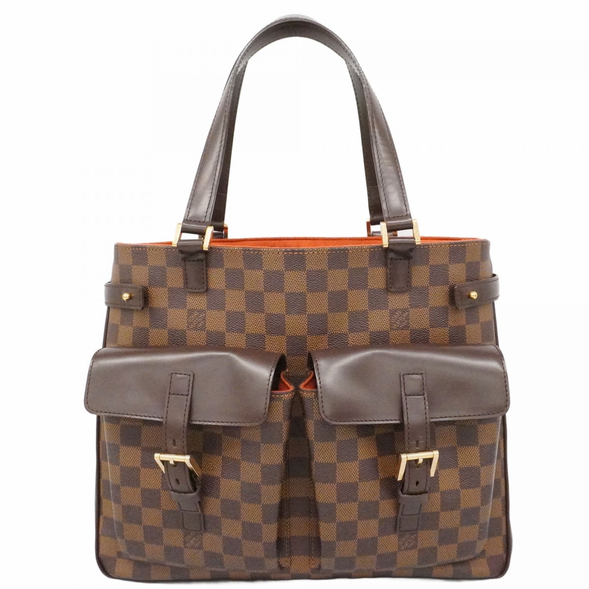 ★最終価格【6cd5445】ルイヴィトン トートバッグ ダミエ ユゼス N51128 エベヌ【中古】レディース