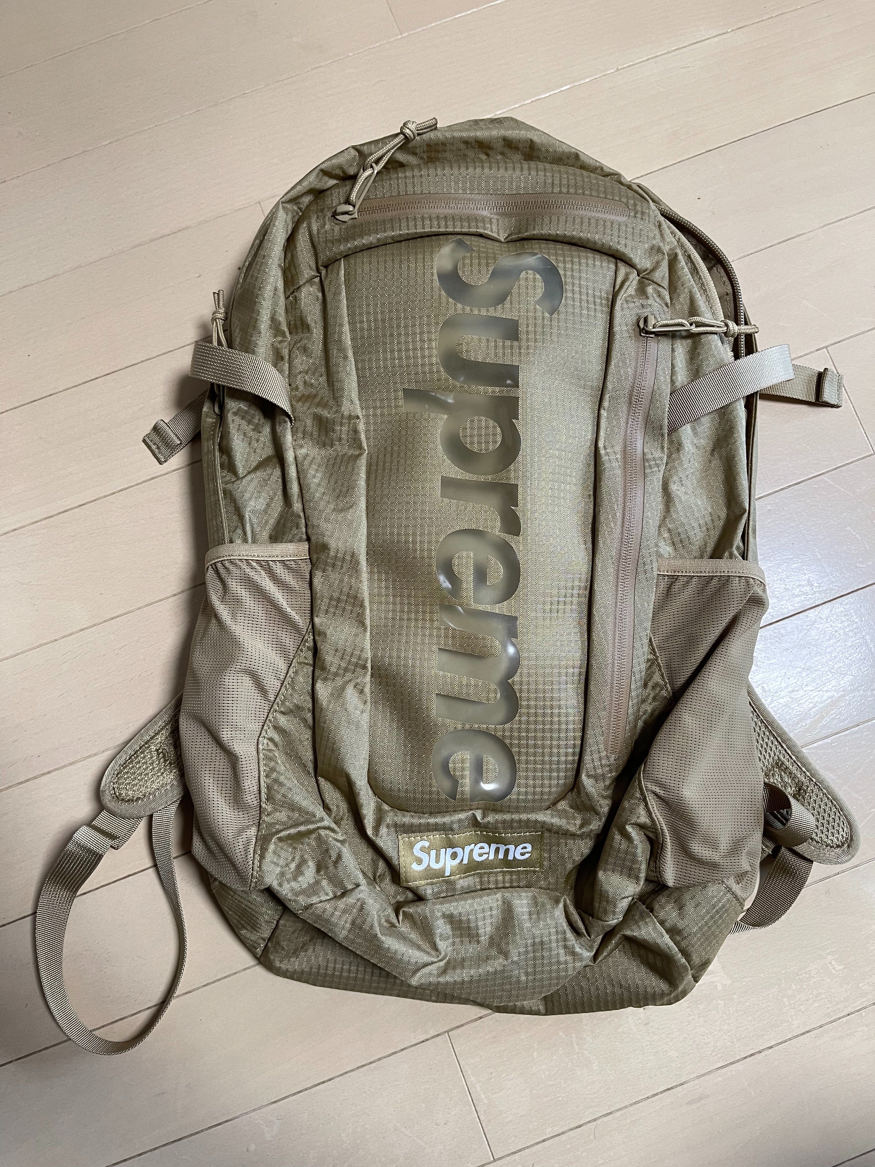 Supreme Backpack 21SS "Tan"