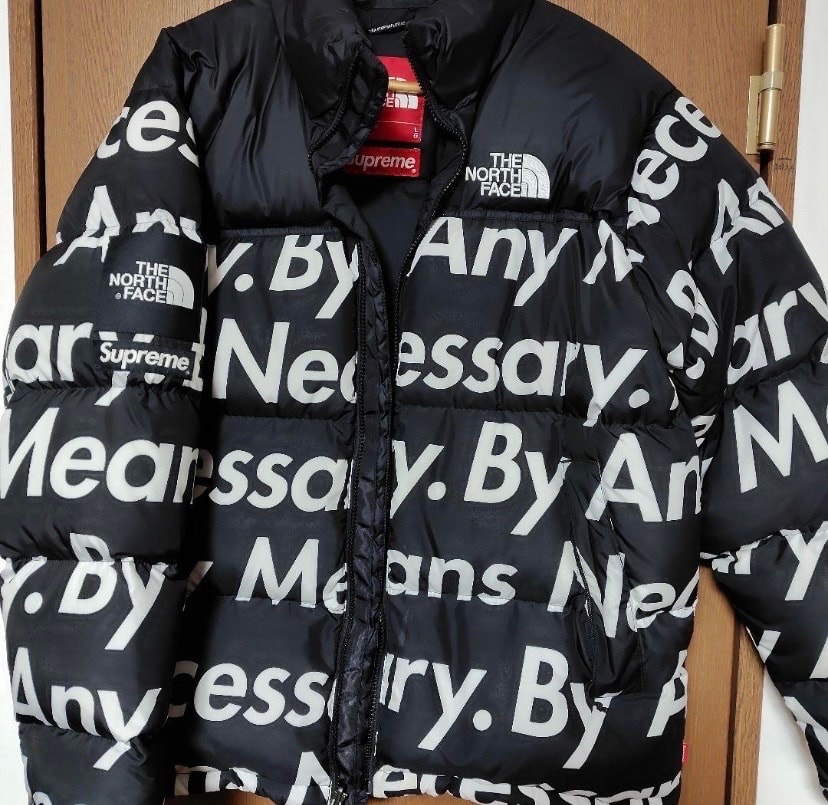 Supreme x The North Face By Any Means Nuptse Jacket "Black"