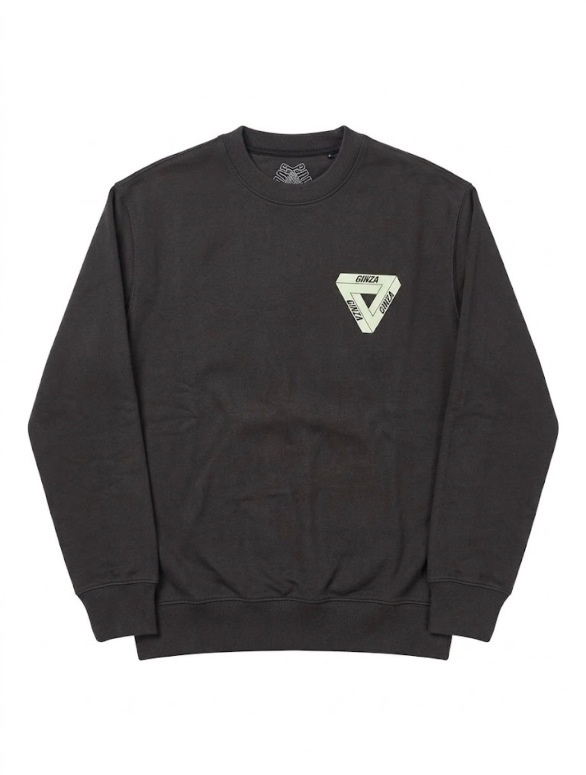 PALACE x Dover Street Market Ginza Crew "Black"