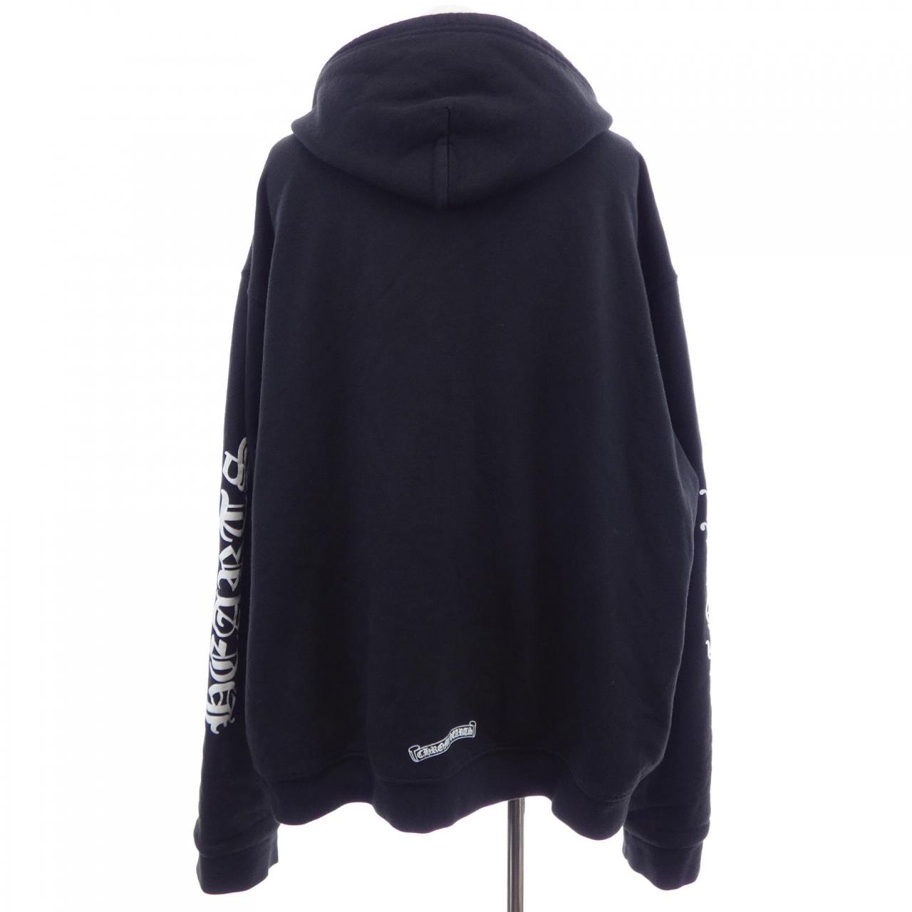 クロムハーツ CHROME HEARTS ヴァーティカルロゴ VERTICAL LOGO 408011885******457 パーカー C (やや傷や汚れあり)】クロムハーツ CHROME HEARTS ヴァーティカル
