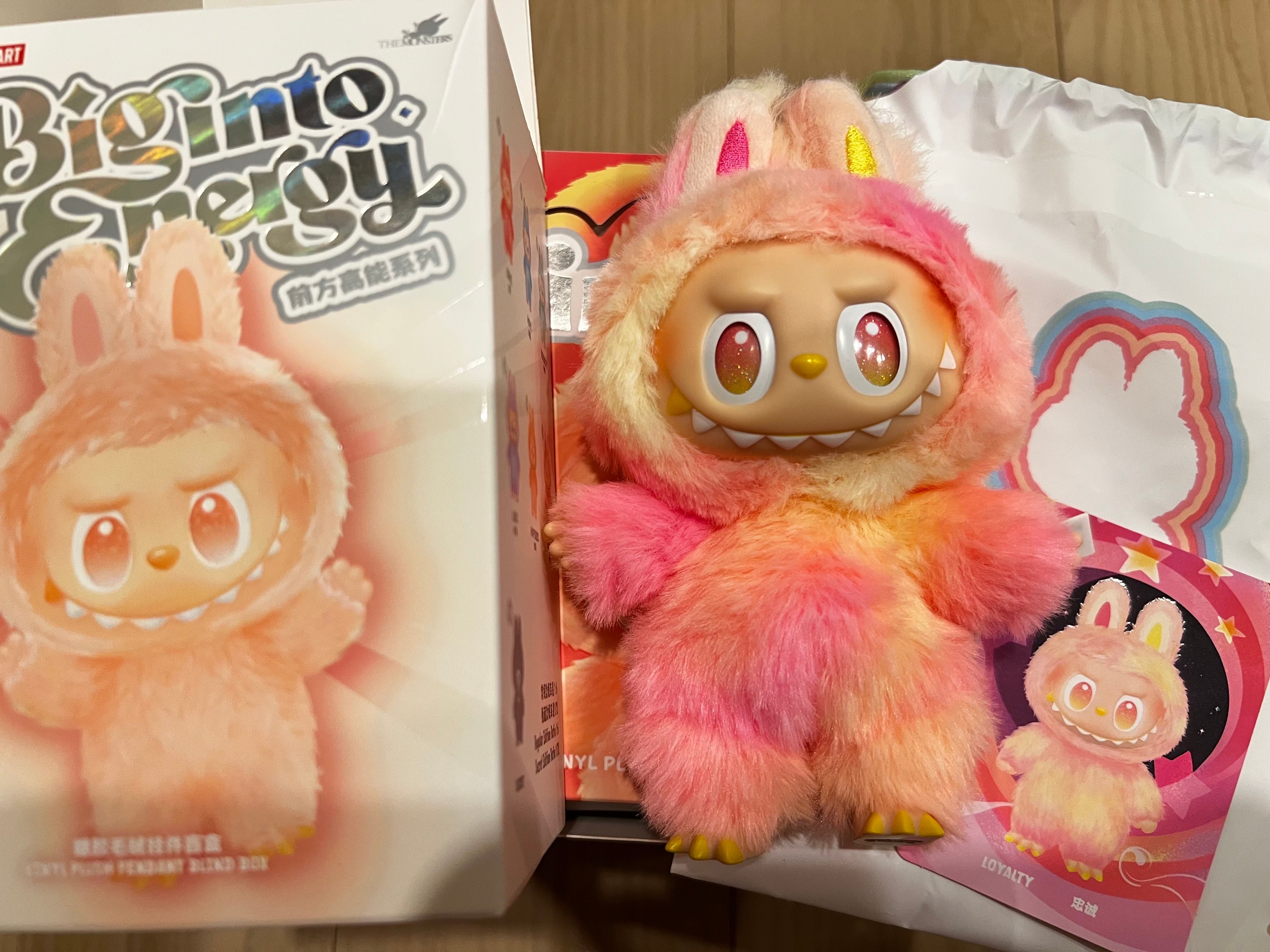 POP MART THE MONSTERS (LABUBU) Big into Energy Series Plush Pendant LOYALTY