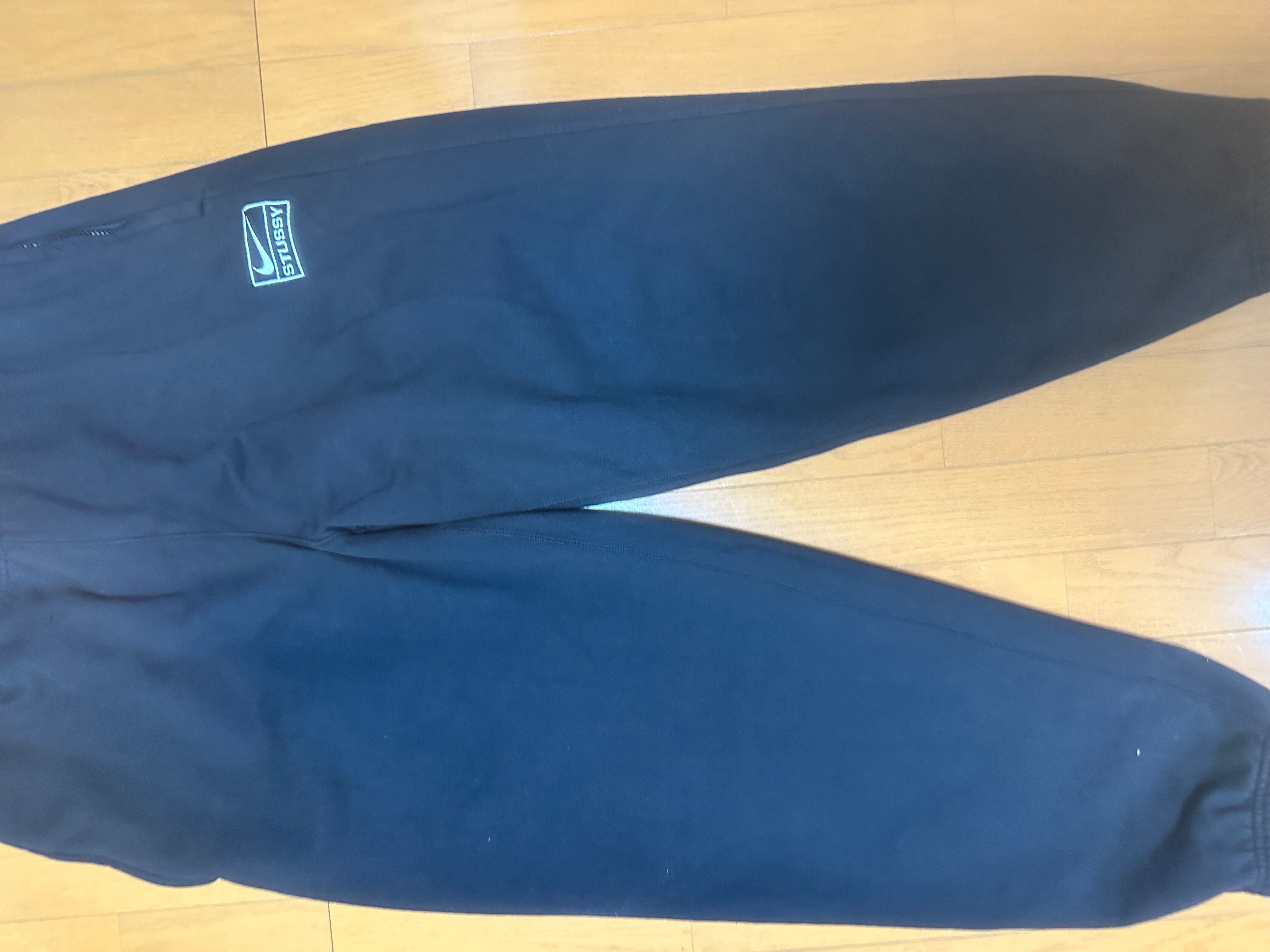Stussy x Nike Stone Washed Fleece Pant "Black" (US Size) FN5235-010