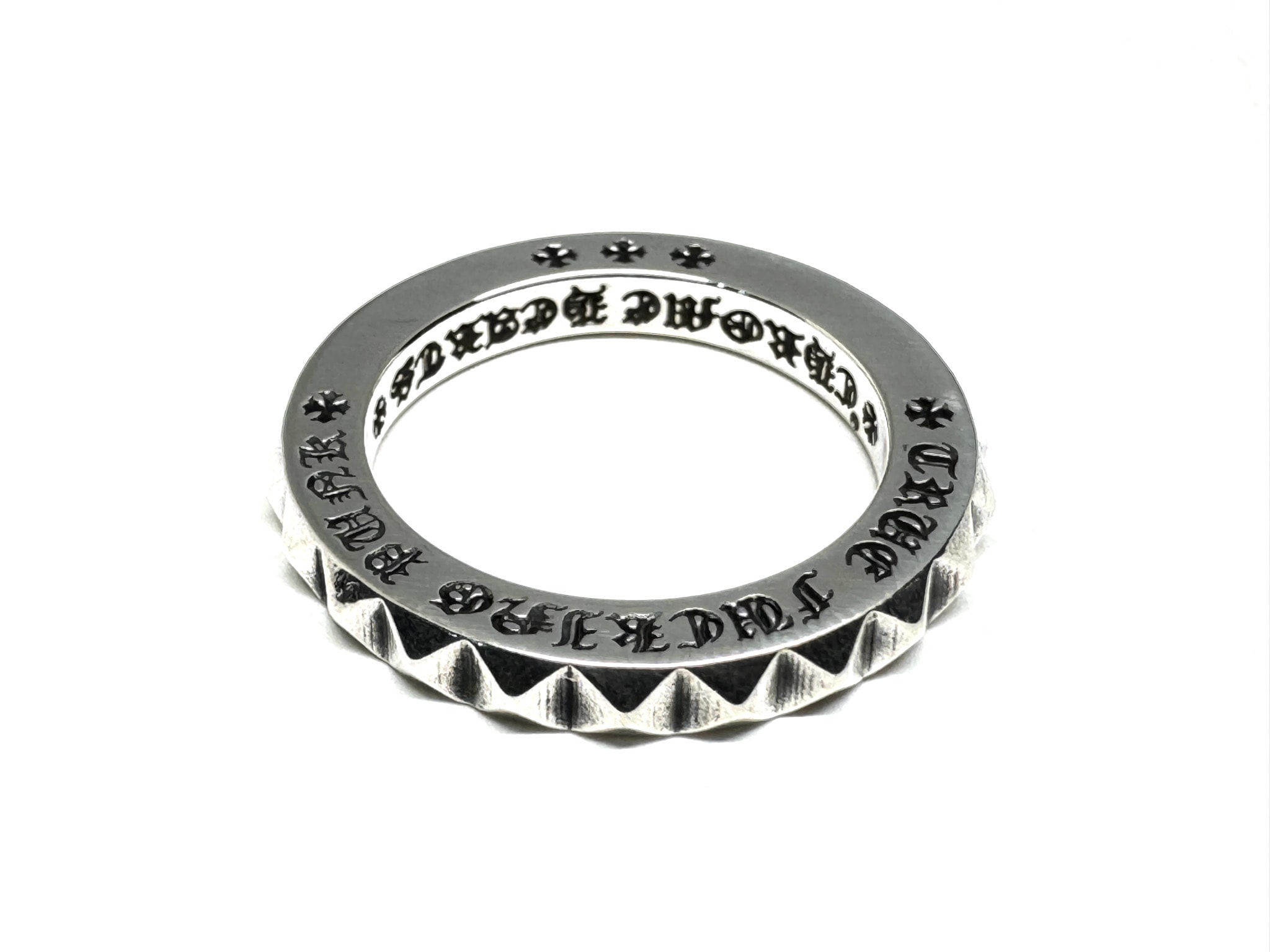 Chrome Hearts True Fucking Punk Ring / Big Punk "Silver"