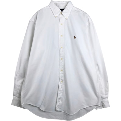 古着 ラルフローレン Ralph Lauren YARMOUTH 長袖 ボタンダウンシャツ メンズL相当/eaa676937