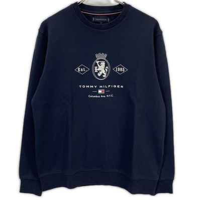 トミーヒルフィガー MW40048 25年 ダイアモンドクレストグラフィックスウェットシャツ M