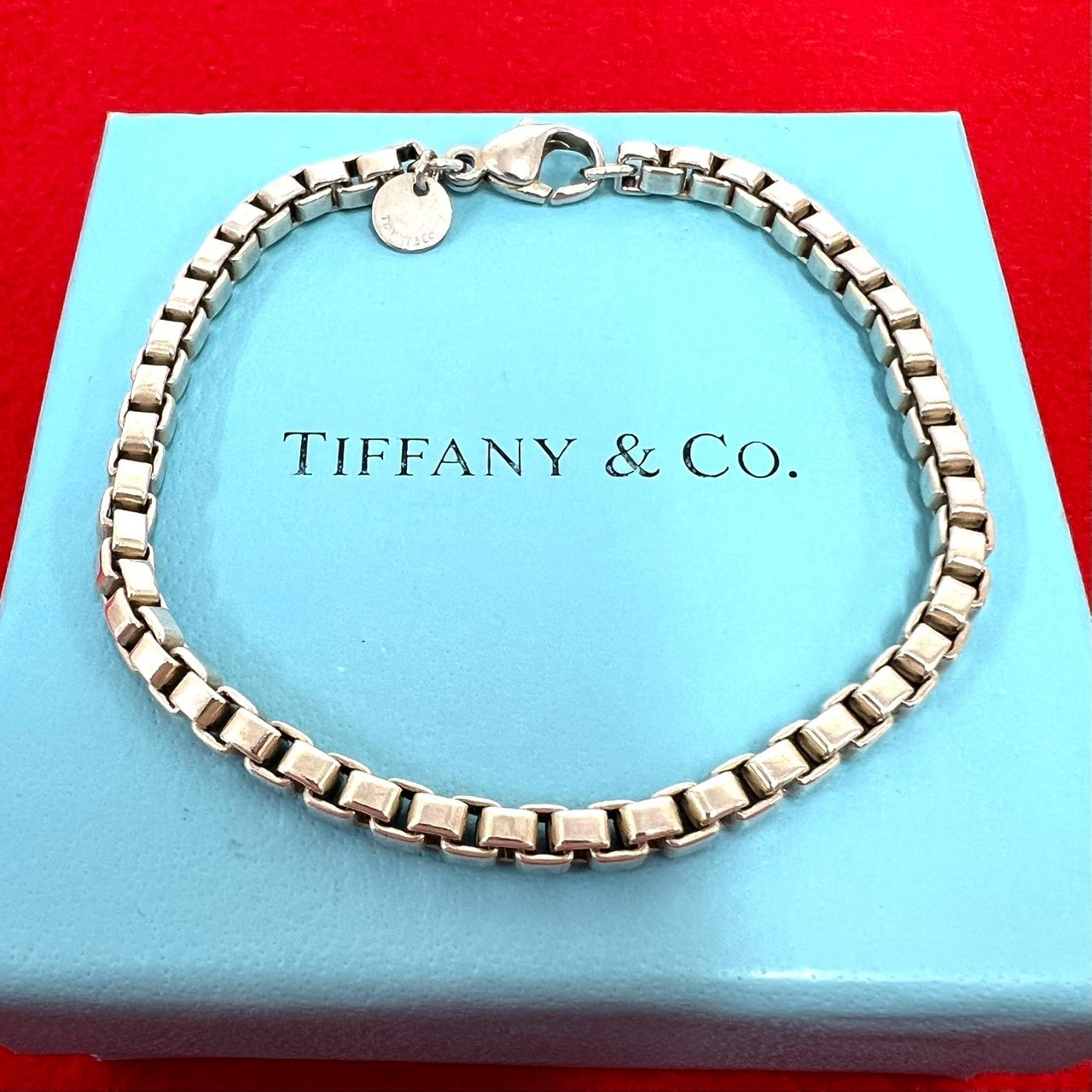TIFFANY&Co. ティファニー ベネチアン ブレスレット シルバー925 ブレスレット シルバー
 105-1