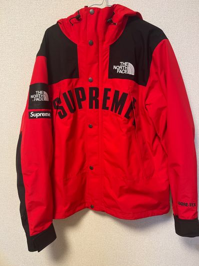Supreme x The North Face Arc Logo Mountain Parka "Red"