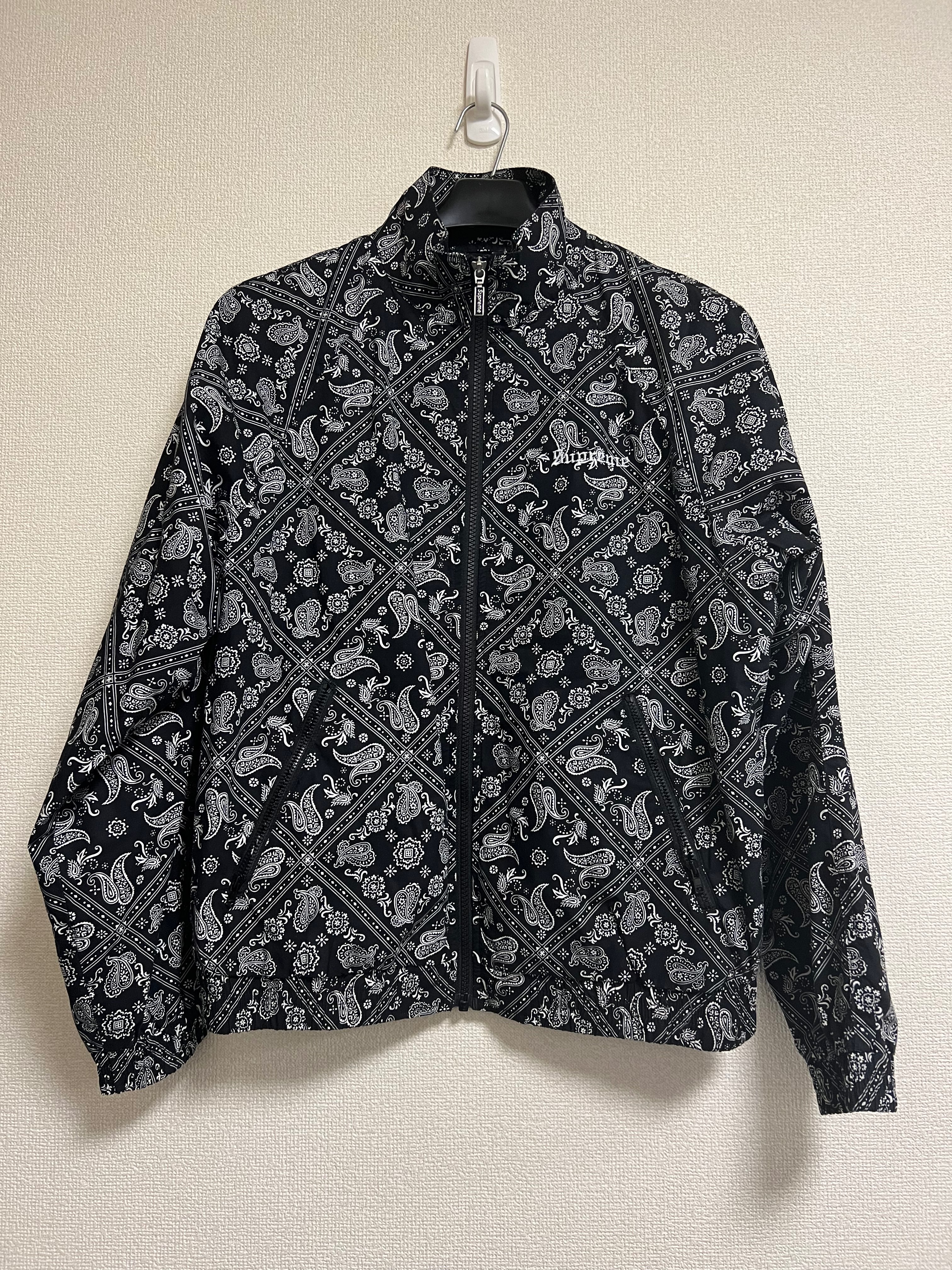 Supreme Bandana Track Jacket "Black"