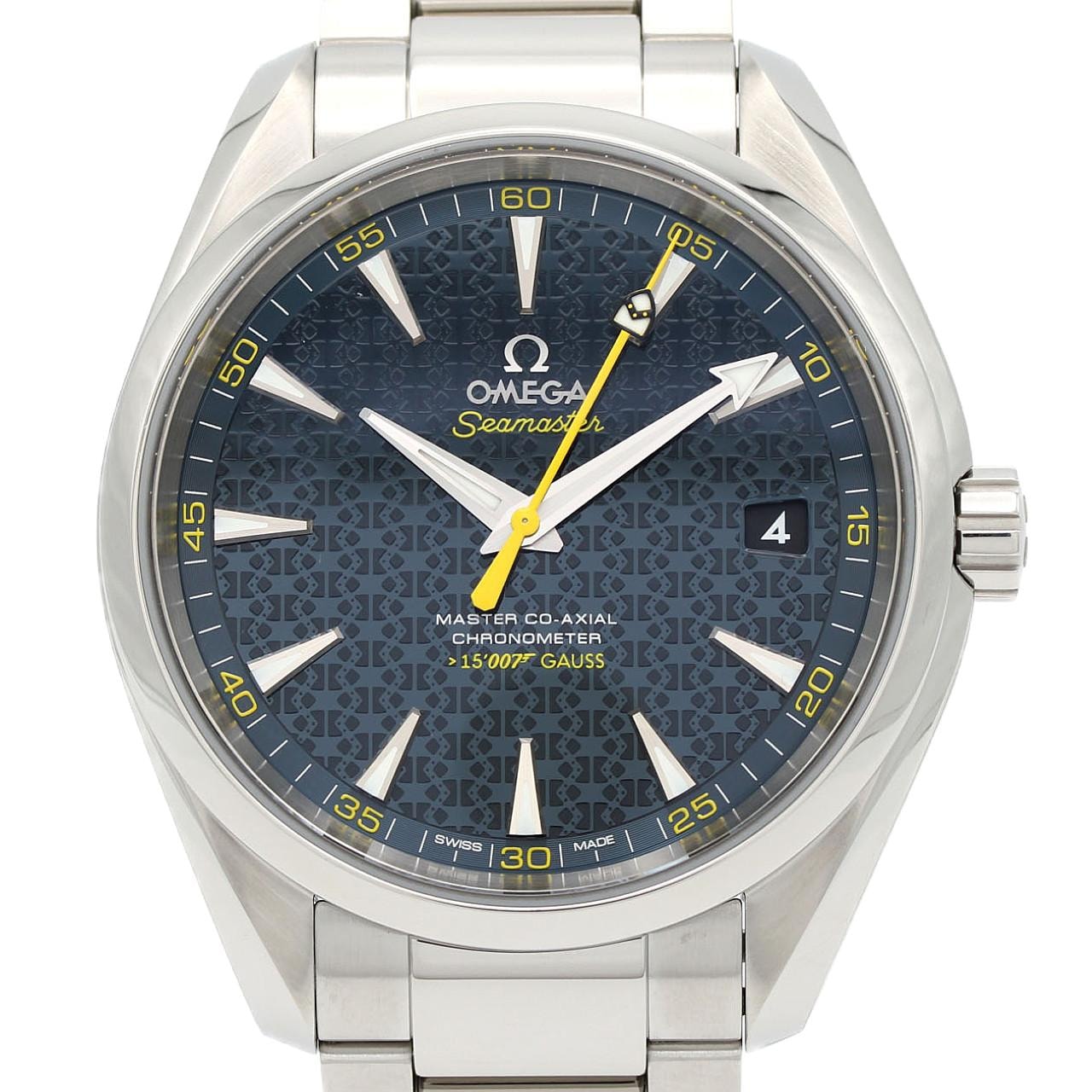 オメガ シーマスターアクアテラ・ジェームズ・ボンド""007 LIMITED"" 231.10.42.21.03.004 SS 自動巻