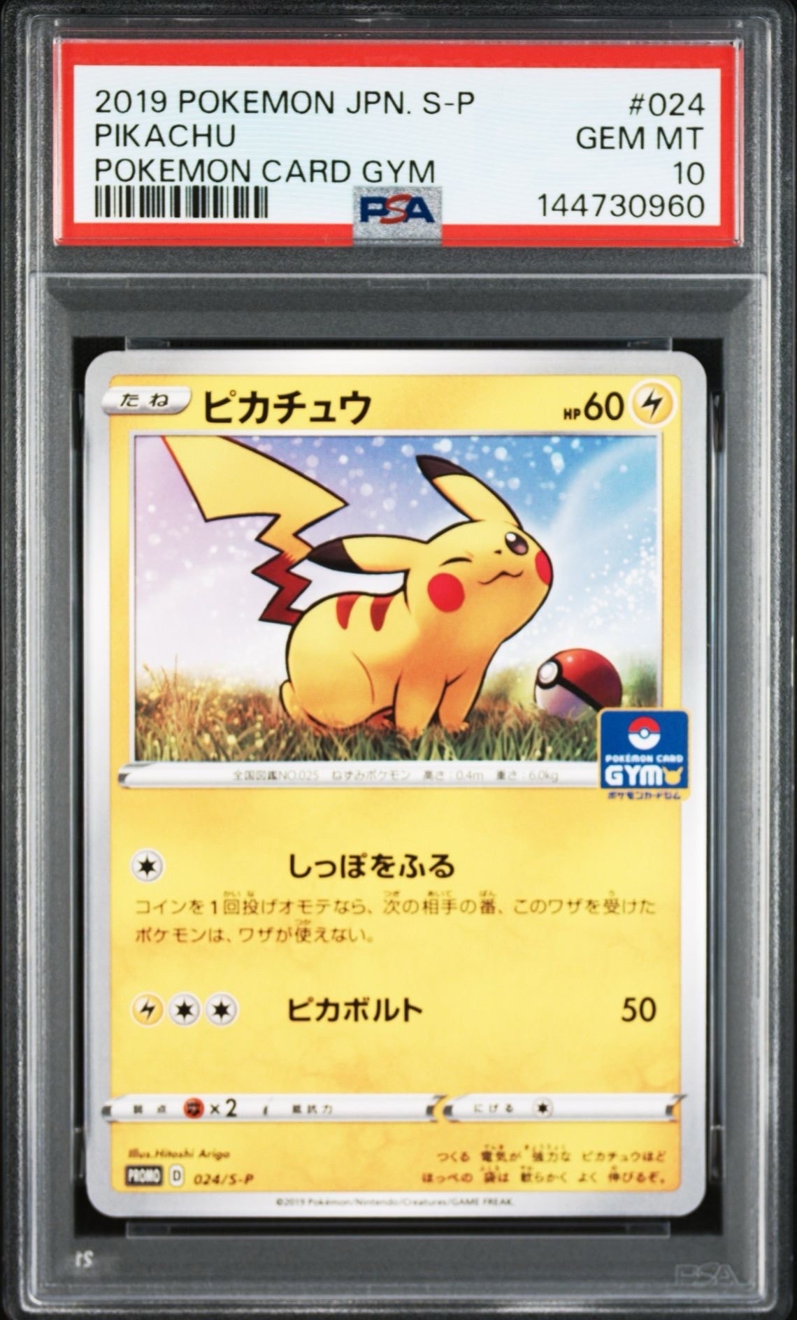 PSA10】ピカチュウ: プロモ P [S-P 024](ポケモンカードゲーム ソード