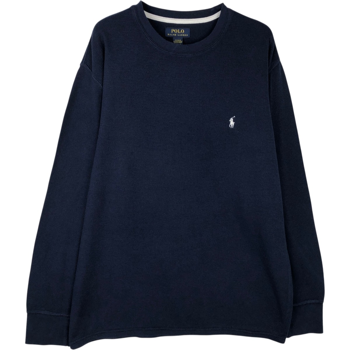 古着 ラルフローレン Ralph Lauren POLO RALPH LAUREN SLEEPWEAR サーマルロンT ハニカム メンズXL相当/eaa625319