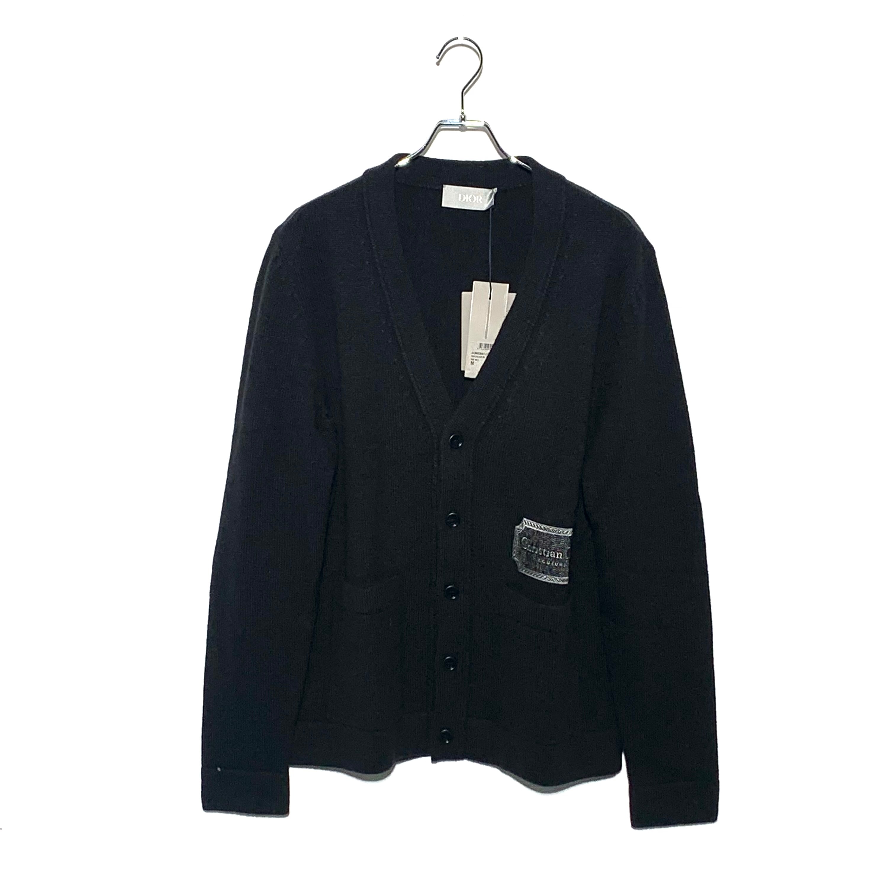 Dior Christian Dior Couture Cardigan Cashmere Jersey "Black"