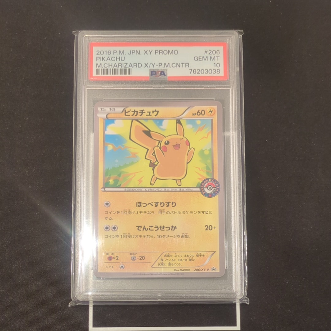 ピカチュウ P [XY-P 206](スペシャルBOX「メガリザードンXのポンチョを着たピカチュウ・メガリザードンYのポンチョを着たピカチュウ」)