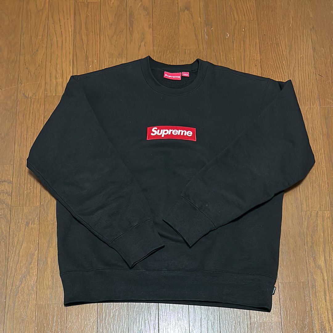 Supreme Box Logo Crewneck "Black" (22FW)