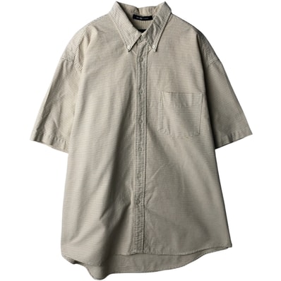 古着 90年代 ギャップ GAP オールドギャップ 半袖 ボタンダウン チェックシャツ メンズL相当 ヴィンテージ/eaa638181