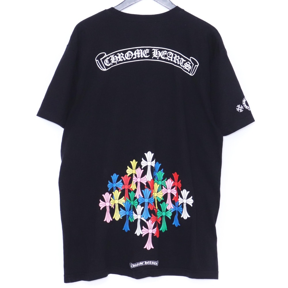 Chrome Hearts Cemetery Cross T-Shirt "Black/Multicolor"