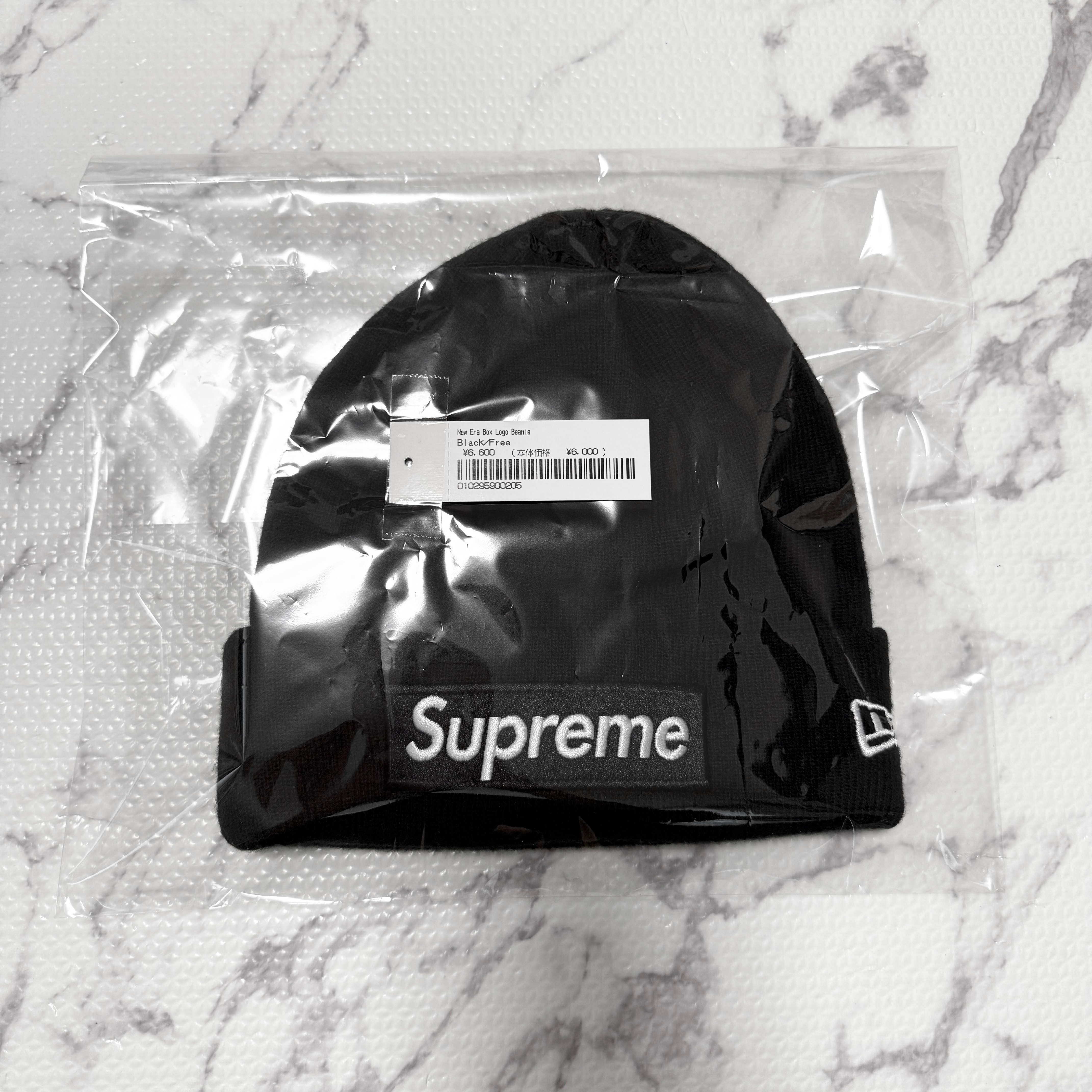 Supreme New Era Box Logo Beanie "Black" (24FW)