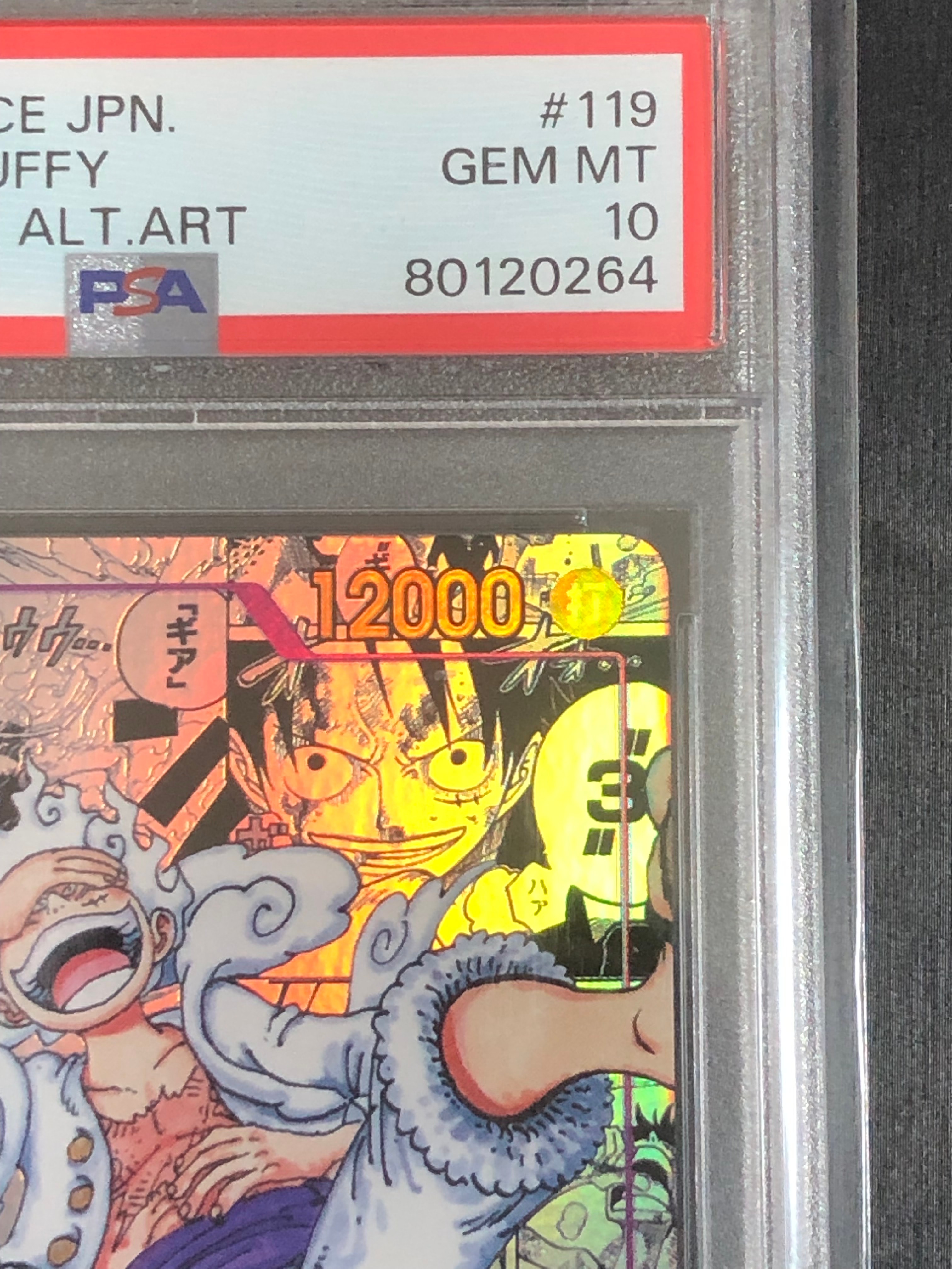 PSA 10]Monkey.D.Luffy SEC-SP (Comic Parallel) [OP05-119](Booster Pack  