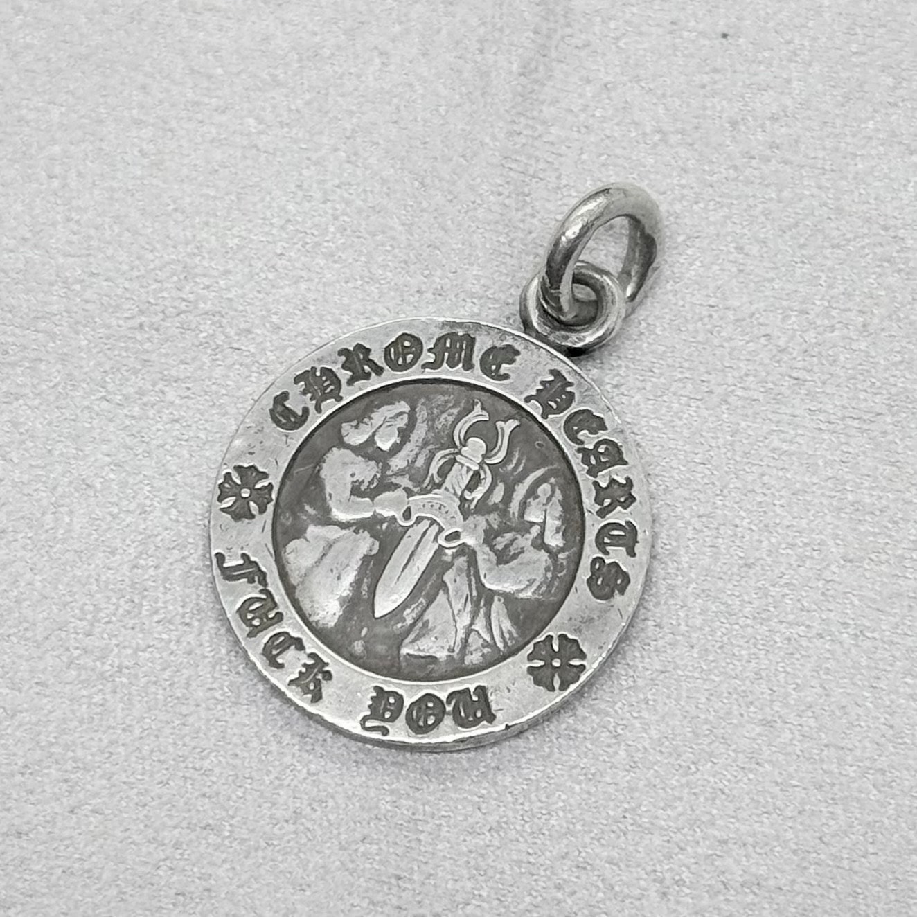 Chrome Hearts Angel Medal Charm "Silver"
