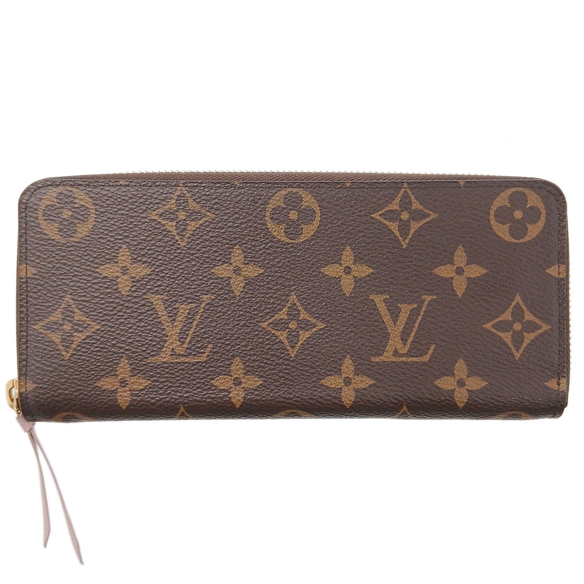 LOUIS VUITTON ルイ・ヴィトン ポルトフォイユ クレマンス 長財布 M61298 モノグラム ブラウン  レディース【中古】